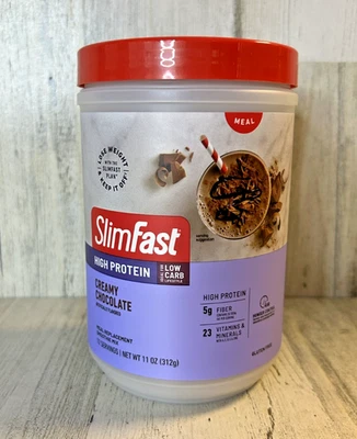Mezcla de batido de reemplazo de comidas SlimFast High Protein chocolate cremoso 11 oz 3/2026 Foto 1 de 3
