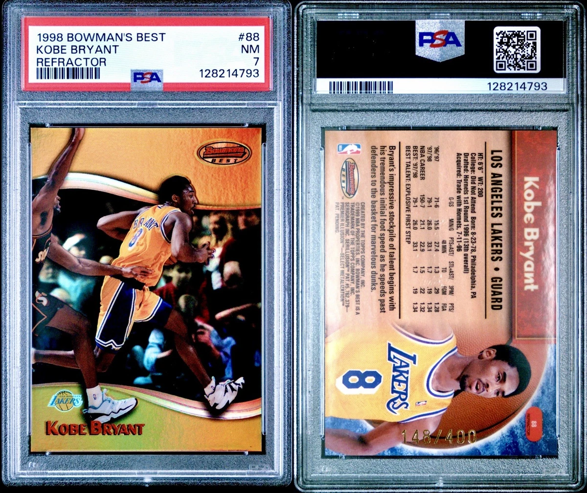 Topps Bowman's Best Refractor Sports Trading Cards & Accessories