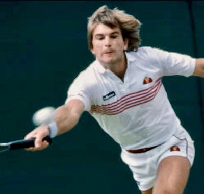 Traje de tenis Ellesse Johan Kriek Wimbledon (camisa polo y pantalones cortos) PVP £100 Foto 1 de 4