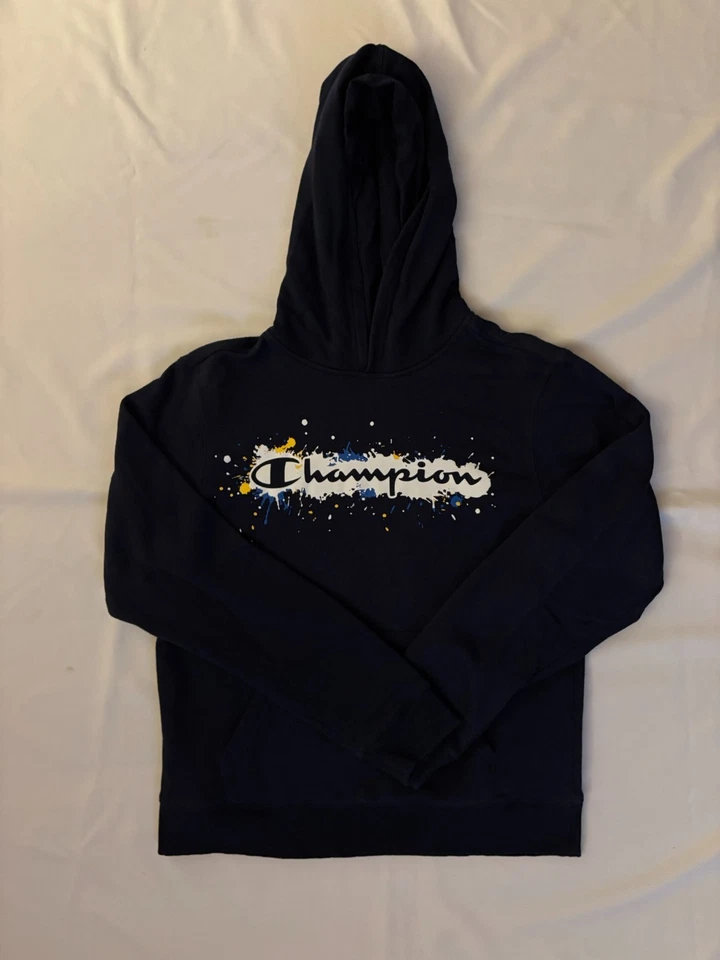 SUDADERA CON CAPUCHA CHAMPION PARA NIÑOS, TALLA X-GRANDE, ELIGE UN COLOR Foto 1 de 1