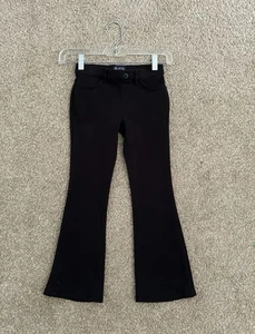 Pantalones acampanados negros para niñas 6X/7 - Imagen 1 de 4