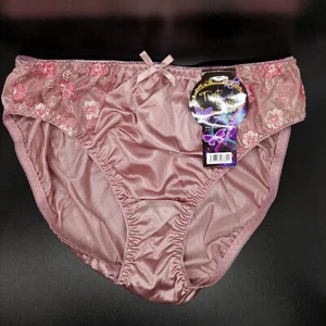 US SIZE 2XL SHINY NYLON TRICOT PANTIES from Japan - Picture 1 of 4