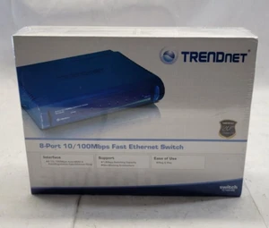 NEW TRENDNet 8-Port 10/100Mbps Fast Ethernet Switch - SEALED! - Picture 1 of 5