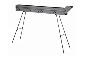 FORNACELLA IN FERRO PER ARROSTICINI PIEGHEVOLE CM 110 ARROSTO BARBECUE BRACE - Foto 1 di 8
