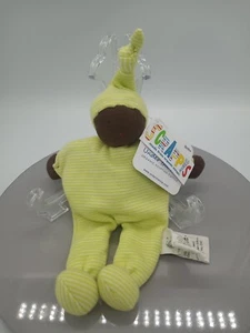 Peluche Under the Nile 8" Baby Buddy Rag Doll Lovey Orgánico Lima Juguete Oscuro - Imagen 1 de 4