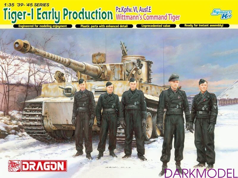 DRAGON 6730 1/35 Pz.Kpfw.VI,Ausf.E Tiger-1 Early Wittmann's Command Tiger - Image 1 of 1