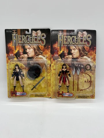 Hercules Legendary Journeys Xena Warrior Princess Action Figure 2pk 1995 Toy Biz Cover
