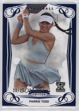 2023 Leaf Pickleball Premier Edition Blue Foil /20 Parris Todd #34