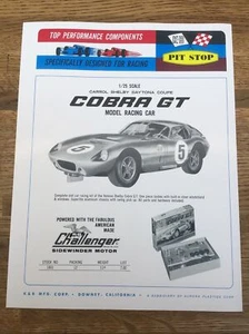 K&B AURORA SLOT CARS PHOTO COPIED OF 1960es DEALER SHEETS ,CATALOGS ,BROCHURE - Picture 1 of 1