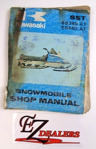 Kawasaki Snowmobile Shop Manual SST SB340-A1 SB440-A1 - Picture 1 of 7