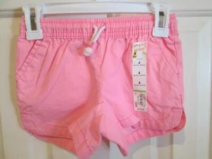 NEW JUMPING BEANS GIRLS PINK Size 4 Shorts - Picture 1 of 3
