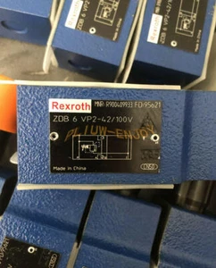 ONE ZDB6VP2-42/100V Valvola Rexroth R900409933 ZDB 6 VP2-42/100V // - Foto 1 di 1
