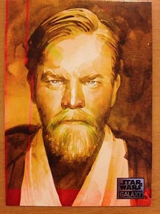 Topps 2012 Star Wars Galaxy Series 7 #32 The Warrior Kenobi New Visions MINT - Picture 1 of 1