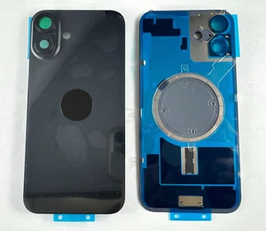 Coque vitre arrière iPhone 16 Plus OEM avec aimants objectif caméra et adhésif - Photo 1 sur 22