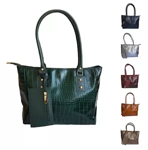 Damen Tasche Shopper Handtasche Schultertasche Schultasche Neu G-19 - Bild 1 von 13
