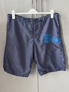 BENCH ~ Men’s Blue Swim Board Shorts Mesh Lined ~ Size 36 ~ Good Condition