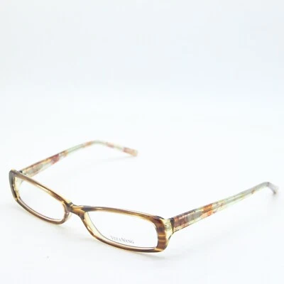 NUEVAS GAFAS VERA WANG V050 TA CRISTAL MARRÓN AUTÉNTICAS 53-15 Foto 1 de 3