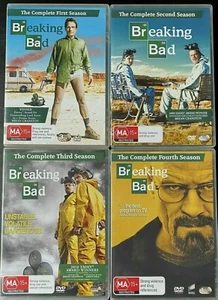 Breaking Bad The Complete Season 1, 2, 3 & 4 (R4 DVD) VGC FREE POST - Picture 1 of 1