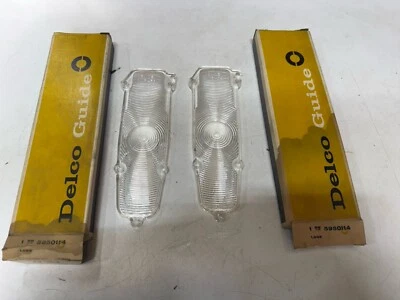 Chevrolet Impala SS 1959 Belair El Camino GM Delco NOS lente de luz de estacionamiento 5950114 Foto 1 de 4