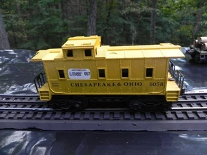 LIONEL CABOOSE C&O 6058 AMARILLO - Imagen 1 de 2
