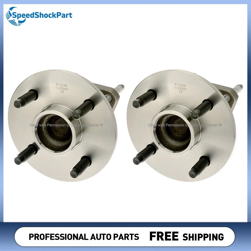 Conjunto de cojinete de rueda trasera y buje de calidad construido para Chevrolet Cobalt 2005-2010 Foto 1 de 4