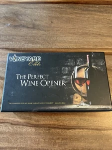 NEW Vineyard Elite The Perfect Wine Opener, Aerator, Foil Cutter & Stopper NIB - Picture 1 of 4