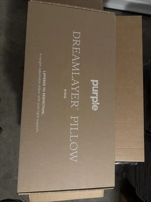 Purple DreamLayer King Size Pillow Multi-Layered