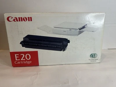Canon E20 Cartridge Black For PC 300 400 500 Series 1492A002 Genuine New Box - Image 1 of 4