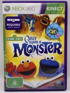 Sesame Street Once Upon a Monster | Xbox 360 Game Complete with Manual - Picture 1 of 6