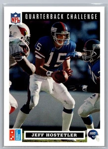 1991 Upper Deck Quarterback Challenge Jeff Hostetler #18 - Imagen 1 de 2