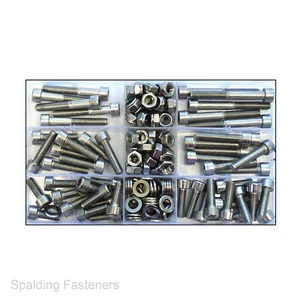 A2 Edelstahl metrisch M6/6 mm Steckschlüsselkappe Inbusschrauben, Muttern, Unterlegscheiben, Schrauben - Bild 1 von 15