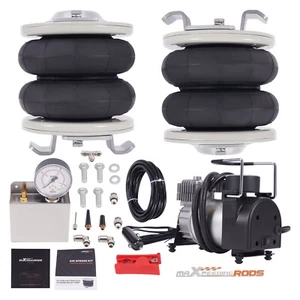 Kit 2 sospensioni pneumatiche posteriori con compressore for Fiat Ducato Citroën Jumper 1994- - Foto 1 di 18