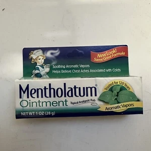 Mentholatum Ointment 1 OZ HTF Vintage - Picture 1 of 2