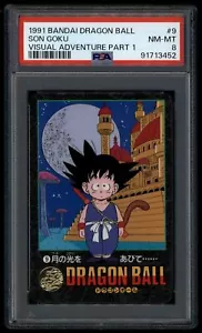 Dragon Ball Japanese Visual Adventure 1 09 9 Son Goku 1991 PSA 8 91713452 - Picture 1 of 2