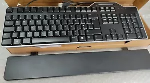 DELL RHJ8Y KB813 Tastiera USB UK con lettore di smart card nero/argento - Foto 1 di 2