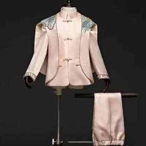 Fashion Boys' Gentleman Tuxedo Sets Children's Wedding Birthday Party Suits - Picture 1 of 12