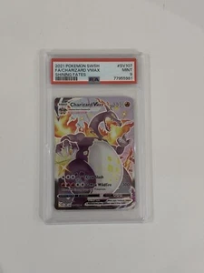 Charizard VMAX SV107/SV122 - Pokemon Shining Fates 2021 - PSA 9 Graded - Picture 1 of 2