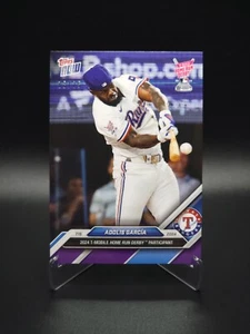 MLB HOME RUN DERBY! Adolis Garcia 2024 Topps Now All-Star #432 Purple #18/25 - Picture 1 of 4