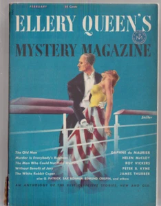 Ellery Queen's Mystery Mag February 1953 - Daphne de Maurier, James Thurber - Picture 1 of 1