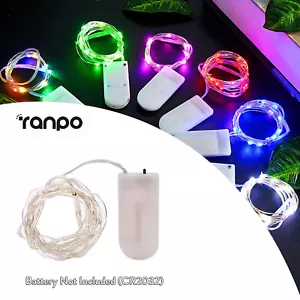 Mini LED Fairy String Light 1M 2M 3M Lighting Wedding 10LEDs 30LEDs Holiday - Picture 1 of 18