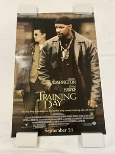 2001 TRAINING DAY ORIGINAL ROLLED UNUSED THEATRICAL 27x40 ONE SHEET MOVIE POSTER - Bild 1 von 6