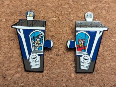 Disney Pin Goofy Donald Loungefly Halloween Mickey & Friends House Puzzle 2021 - Изображение 1 из 2