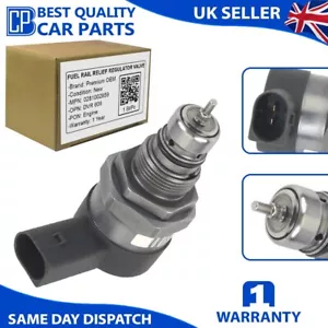 FUEL RAIL PRESSURE REGULATOR RELIEF CONTROL VALVE FOR VW SKODA AUDI SEAT 2.0 TDI - Picture 1 of 6