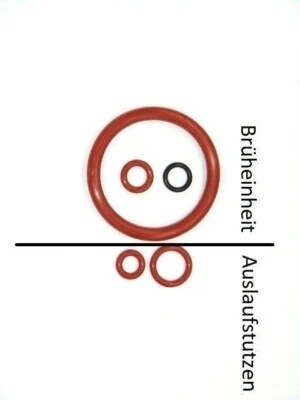 SAECO PHILIPS MIELE Dichtung O-Ring Kolben SAECO Philips SUP HD EP Auslaufstutzen Brühgruppe