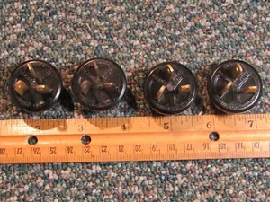 Amphenol 10A 250V / 15A 125V 3-Prong Round Male Plug ~ set of 4 - Picture 1 of 5