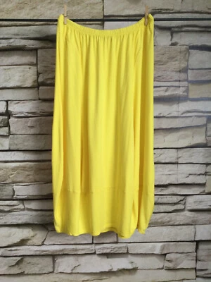 cocon.commerz PRIVATSACHEN ZARTWIDDER Tulpenrock aus PFLANZSTRICK in gelb Gr. 3 - Bild 1 von 4