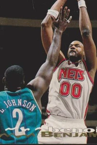 1993-94 Topps Stadium Club Basketball #242 Benoit Benjamin - Bild 1 von 2