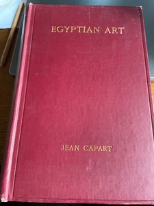 Jean Capart Egyptian Art Rare Book 1923 Ancient Egypt - Picture 1 of 5