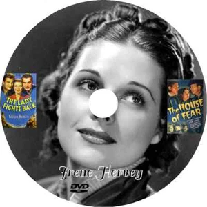 IRENE HERVEY DOUBLE FEATURE 1937-1939 The Lady Fights Back/The House of Fear - Imagen 1 de 2
