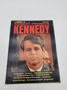 A Tribute to Robert Francis Kennedy 1968 Stanley Publication Fulls of Photos - Picture 1 of 9